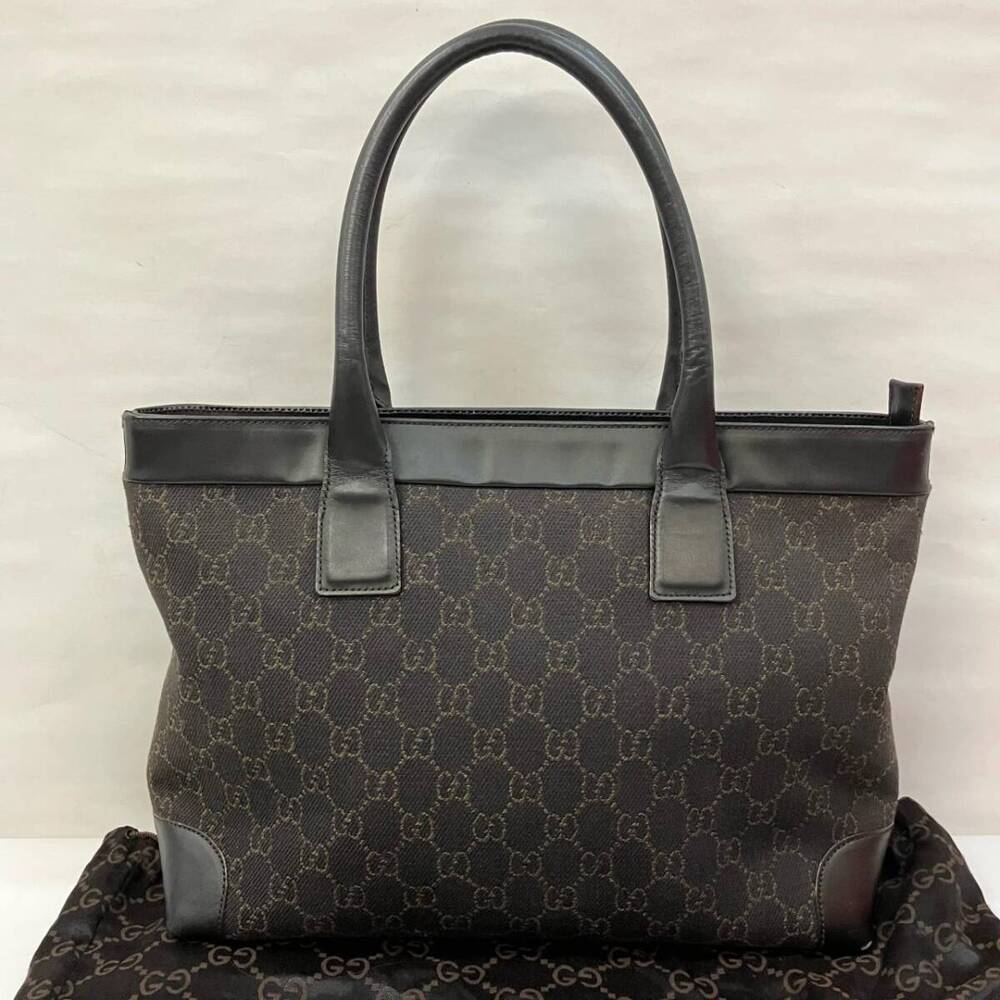 GUCCI Brown Handbag Tote Bag
